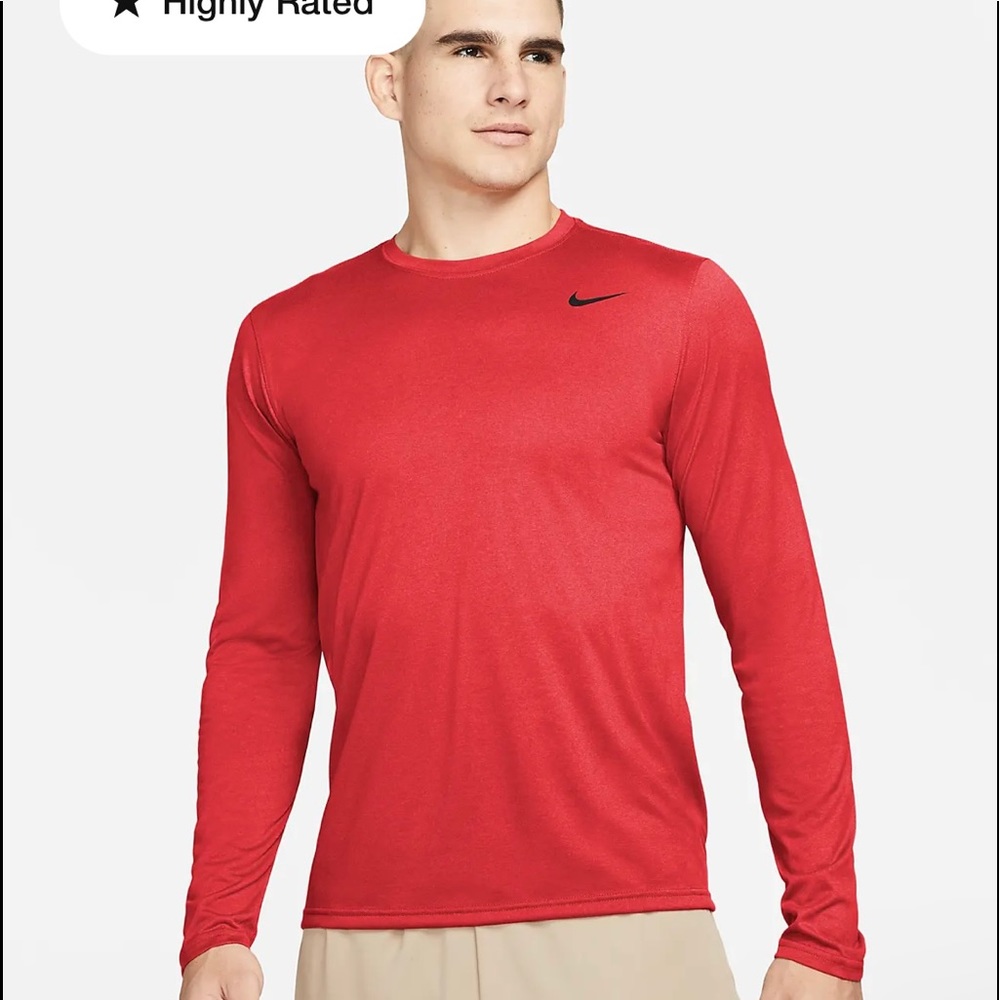 NIKE DRI FIT LONG SLEEVE